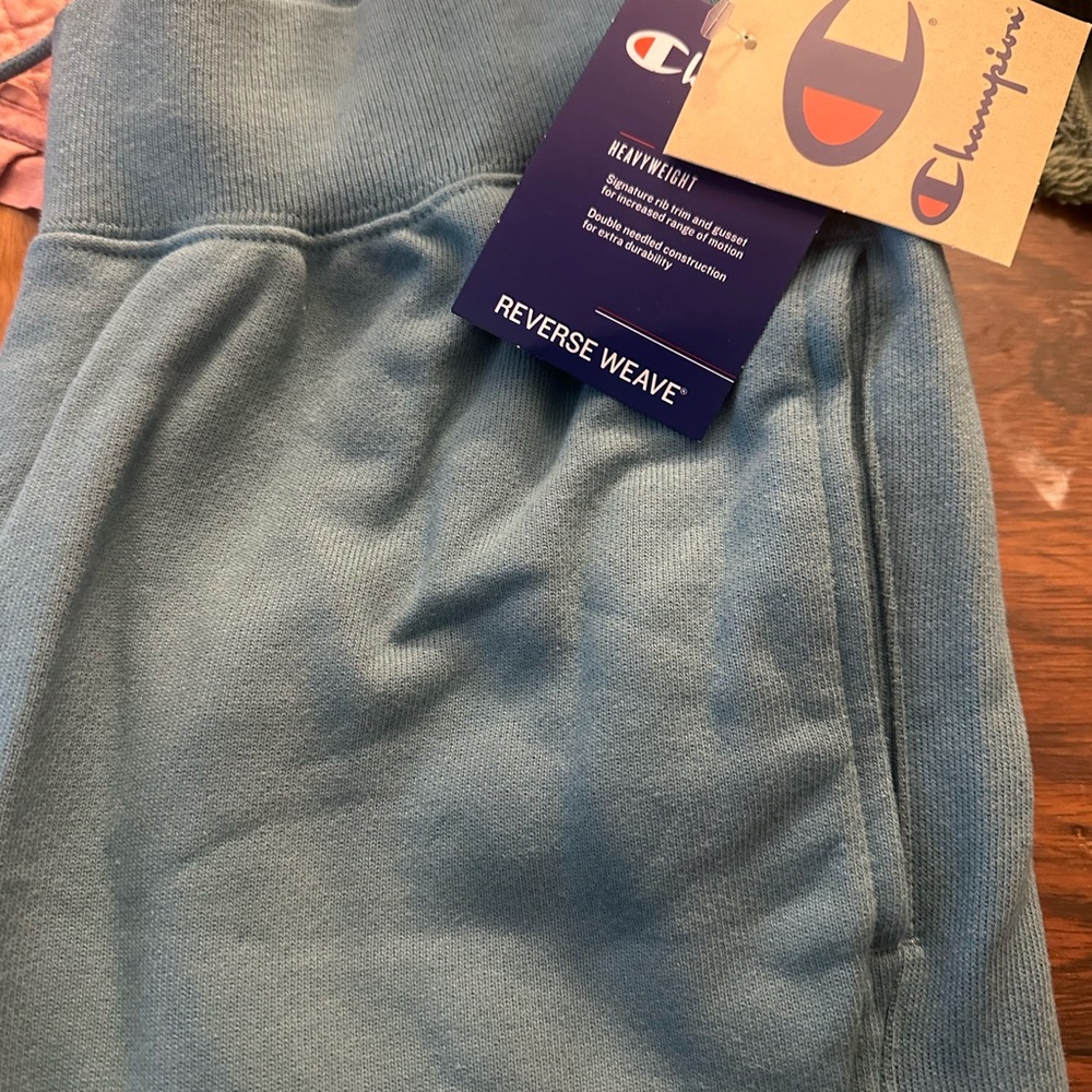 Champion Blue Reverse Weave Sweatpants